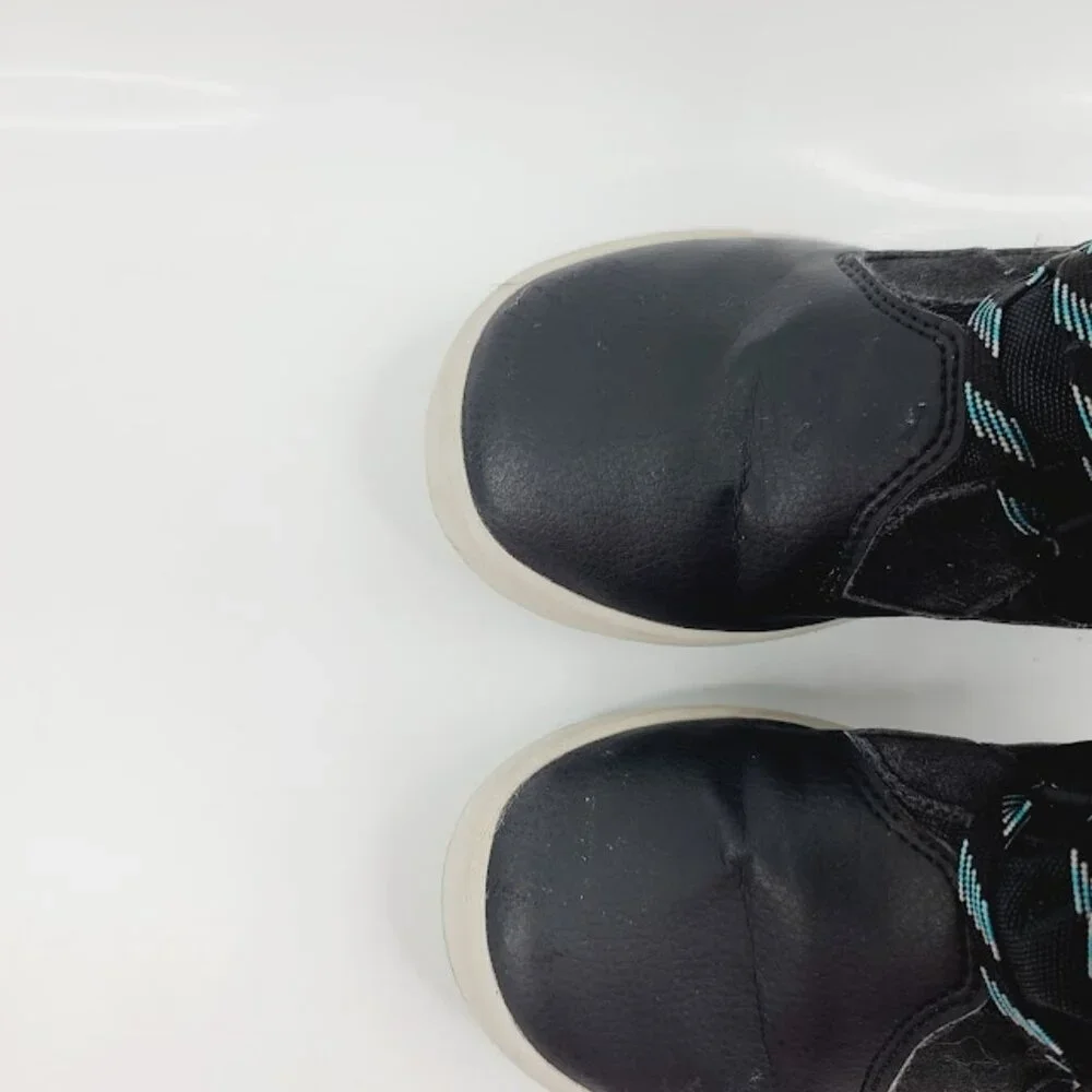 Merrell Boy's Black Heidi Waterproof Lace Up Ankle Snow‎ Boot Size 12M